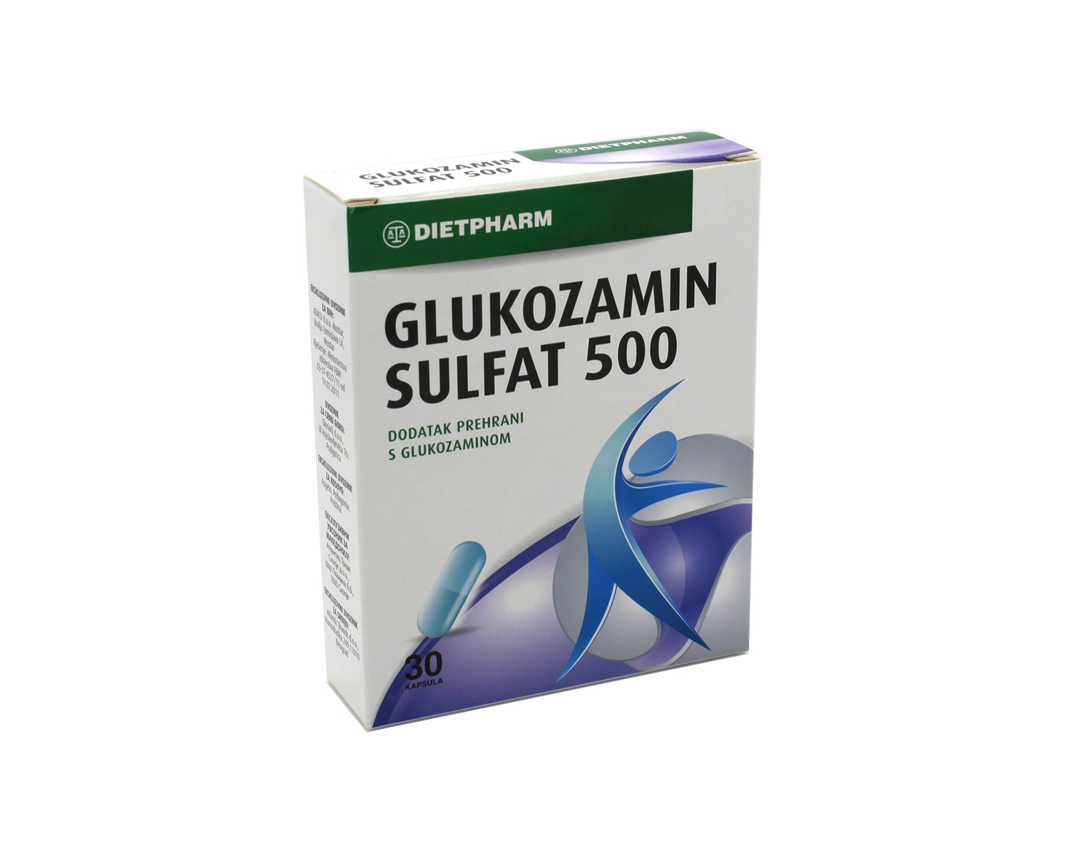DIETPHARM GLUKOZAMIN SULFAT 30 kapsula