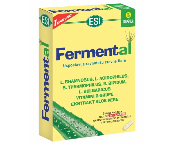 FERMENTAL 15 kapsula 