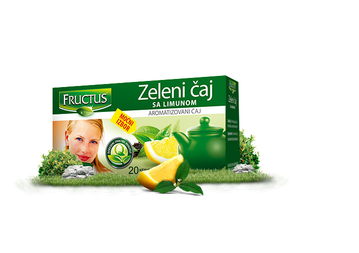 ČAJ ZELENI/LIMUN FILTER