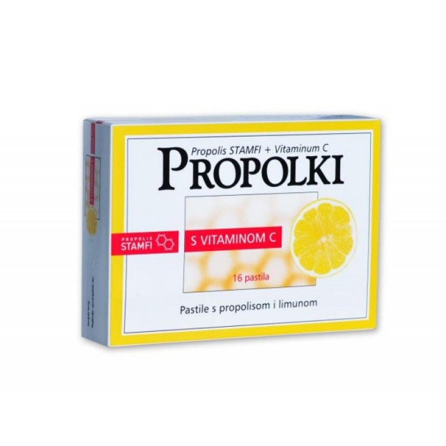 PROPOLKI PASTILE SA VITAMINOM C 16 kom.
