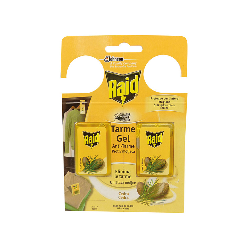 RAID GEL PROTIV MOLJACA-KEDAR 2 kom. 