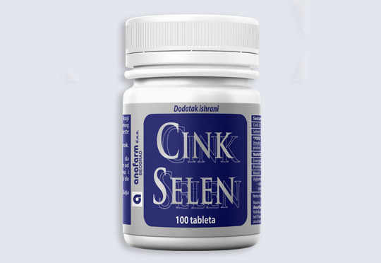 CINK-SELEN 100 tableta 