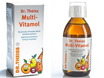 SIRUP MULTI-VITAMOL 1+ 200 ml 