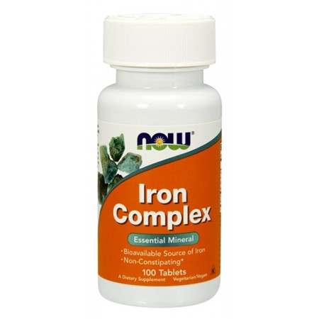 NOW IRON COMPLEX 100 tableta
