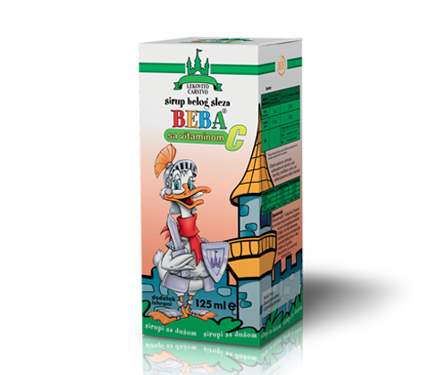 SIRUP BELI SLEZ BEBA + VITAMIN C 125ml 