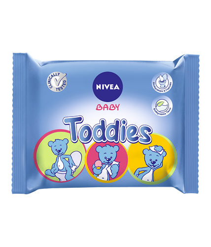 NIVEA BABY TODDIES VLAŽNE MARAMICE 60 kom.