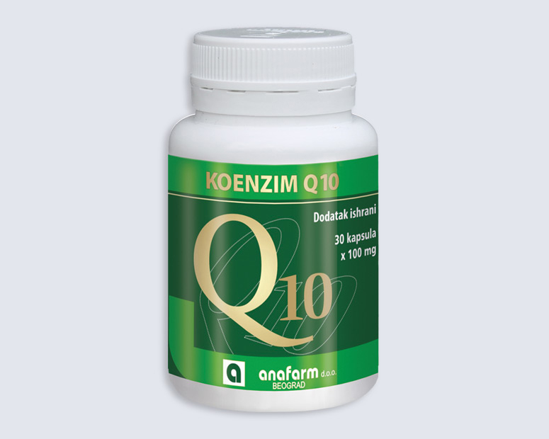 CO Q10 100 mg x 30 kapsula 