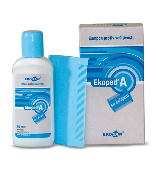 EKOPED-A ŠAMPON + ČEŠALJ 50 ml 