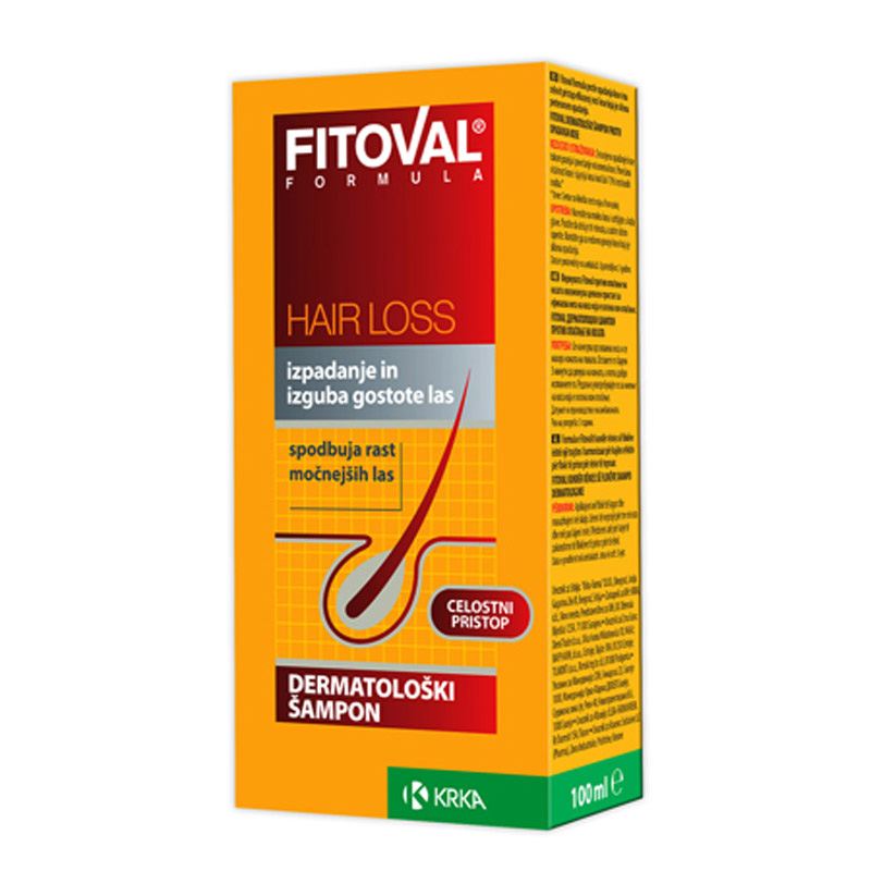 FITOVAL DERMATOLOŠKI ŠAMPON - OPADANJE KOSE 100ml 