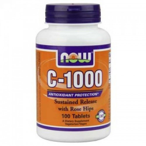 NOW VITAMIN C- 1000 SR 100 tableta 