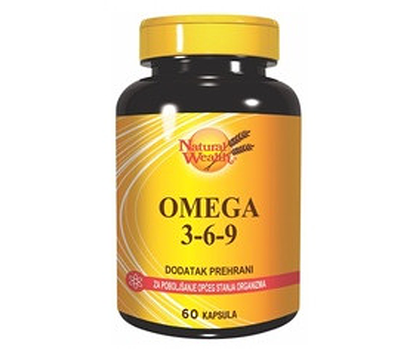 NATURAL WEALTH OMEGA 3-6-9 60 kapsula