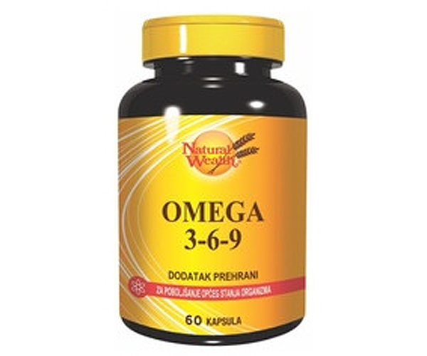 NATURAL WEALTH OMEGA 3-6-9 60 kapsula 