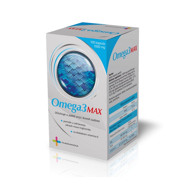 NUTRICEL OMEGA-3 MAX 100 kapsula 