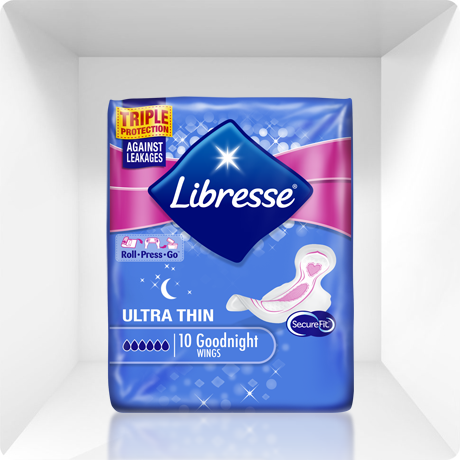ULOŠCI LIBRESSE INVISIBLE GOODNIGHT 10 kom.