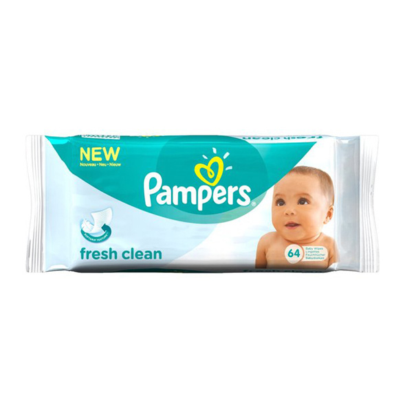 PAMPERS VLAŽNE MARAMICE FRESH CLEAN 64 kom. 