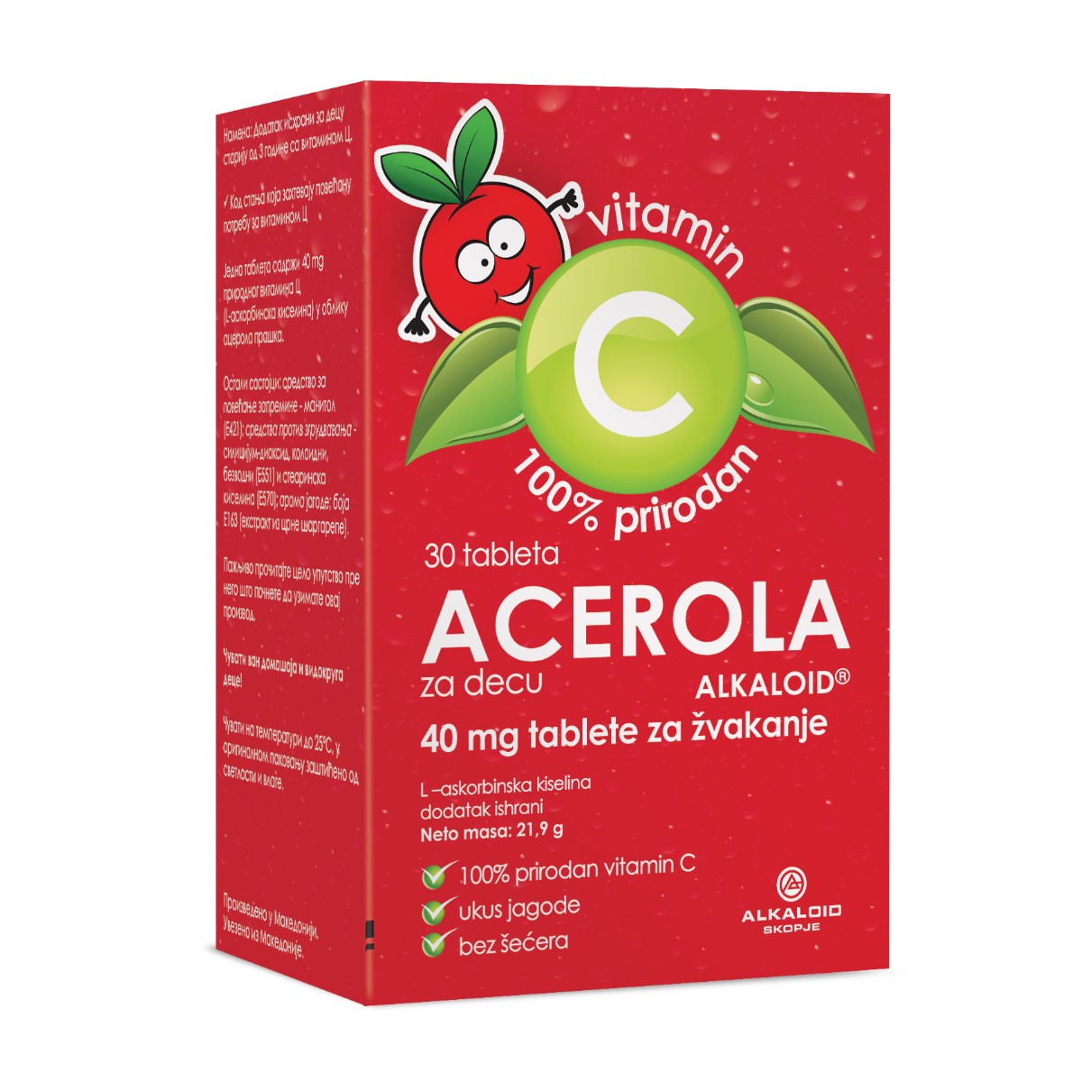 ACEROLA tableta 30x40 mg