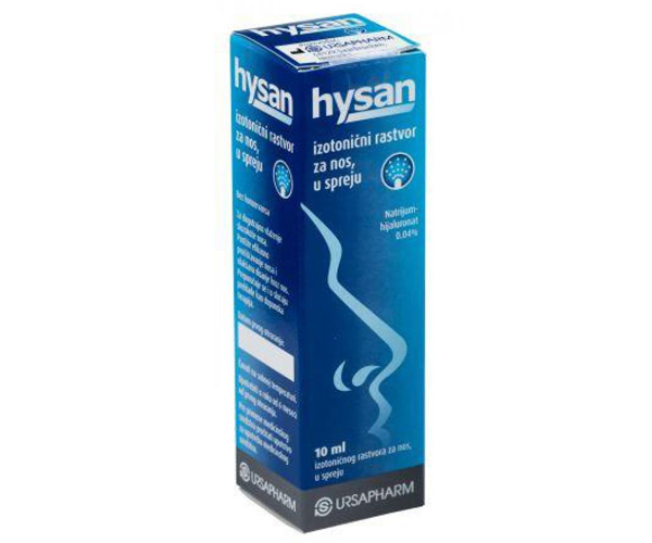 HYSAN SPREJ ZA NOS 10ml 