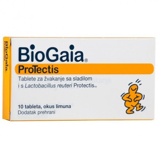 BIOGAIA TABLETE ZA ŽVAKANJE 10 kom. 