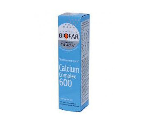 BIOFAR-Ca COMPLEX 600 15 šumećih tableta