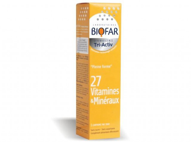 BIOFAR-27 VITAMINA/MINERALA 15 šumećih tableta 