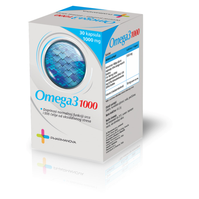 NUTRICEL OMEGA-3 kapsule 30x1000mg