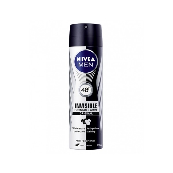 NIVEA DEO SPREJ INVISIBLE B&W 