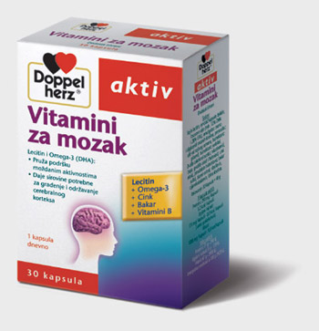 DOPPELHERZ VITAMINI ZA MOZAK 30 kapsula 