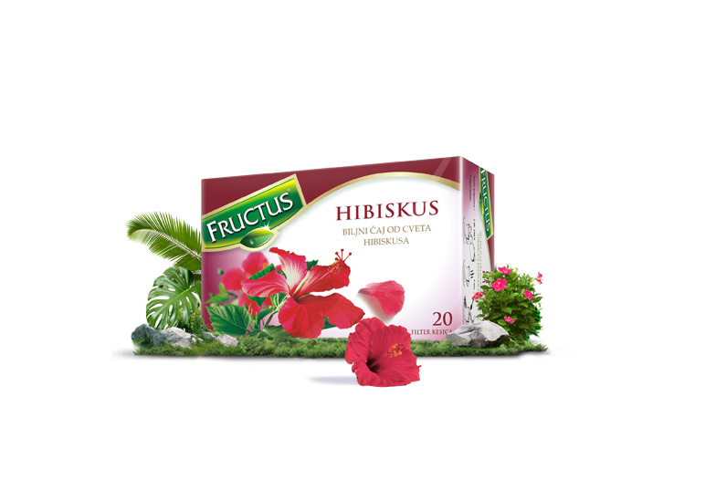 ČAJ HIBISKUS FILTER SA KONACEM