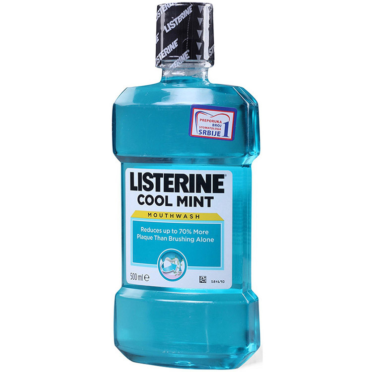 LISTERINE RASTVOR COOLMINT 500ml 