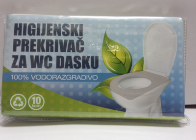 HIGIJENSKI PREKRIVAČ ZA WC DASKU 10 kom. 