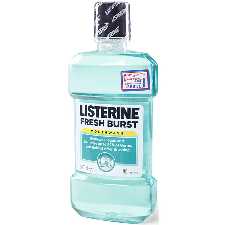 LISTERINE RASTVOR FRESHBURST 500ml 