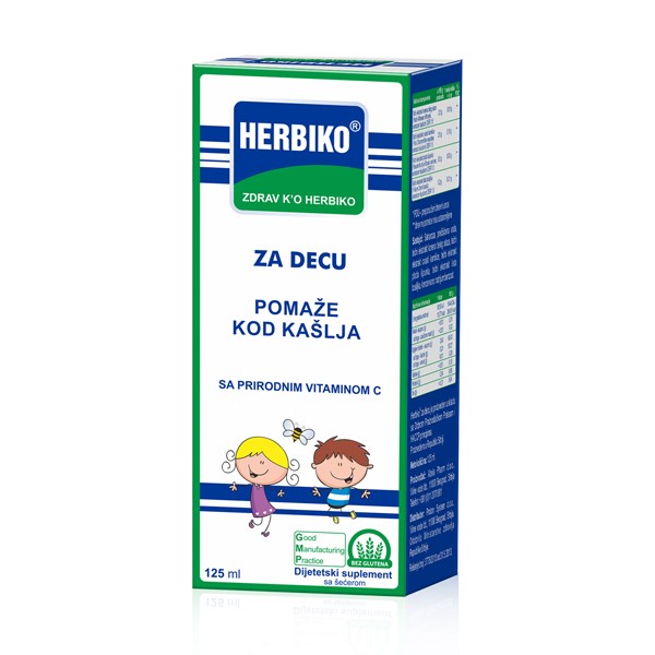 HERBIKO SIRUP ZA DECU 125 ml 