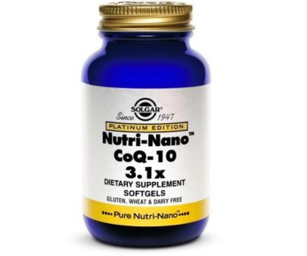 SOLGAR NUTRINANO CoQ10 50X30 mg