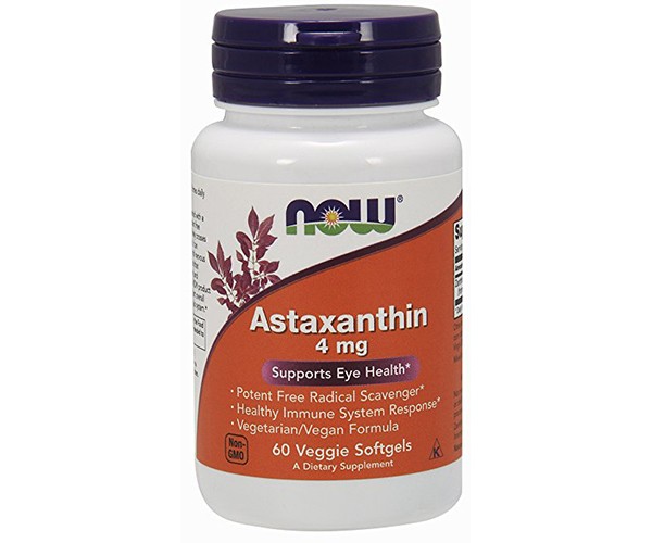 NOW ASTAXANTIN 4mg 60 kapsula 