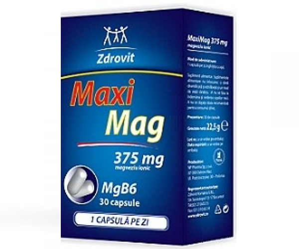 MAXI MAG kapsule 30x375mg