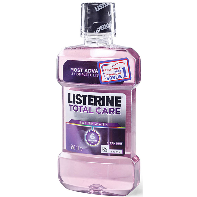 LISTERINE RASTVOR TOTAL CARE 250ml 