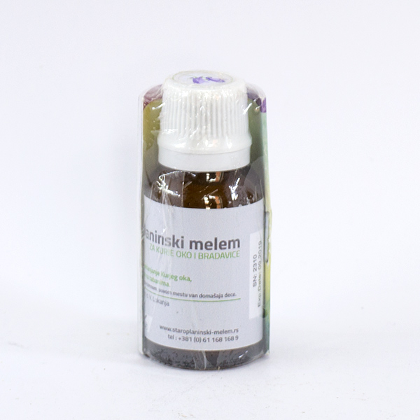 STAROPLANINSKI MELEM-KURJE OKO I BRADAVICE 15ML