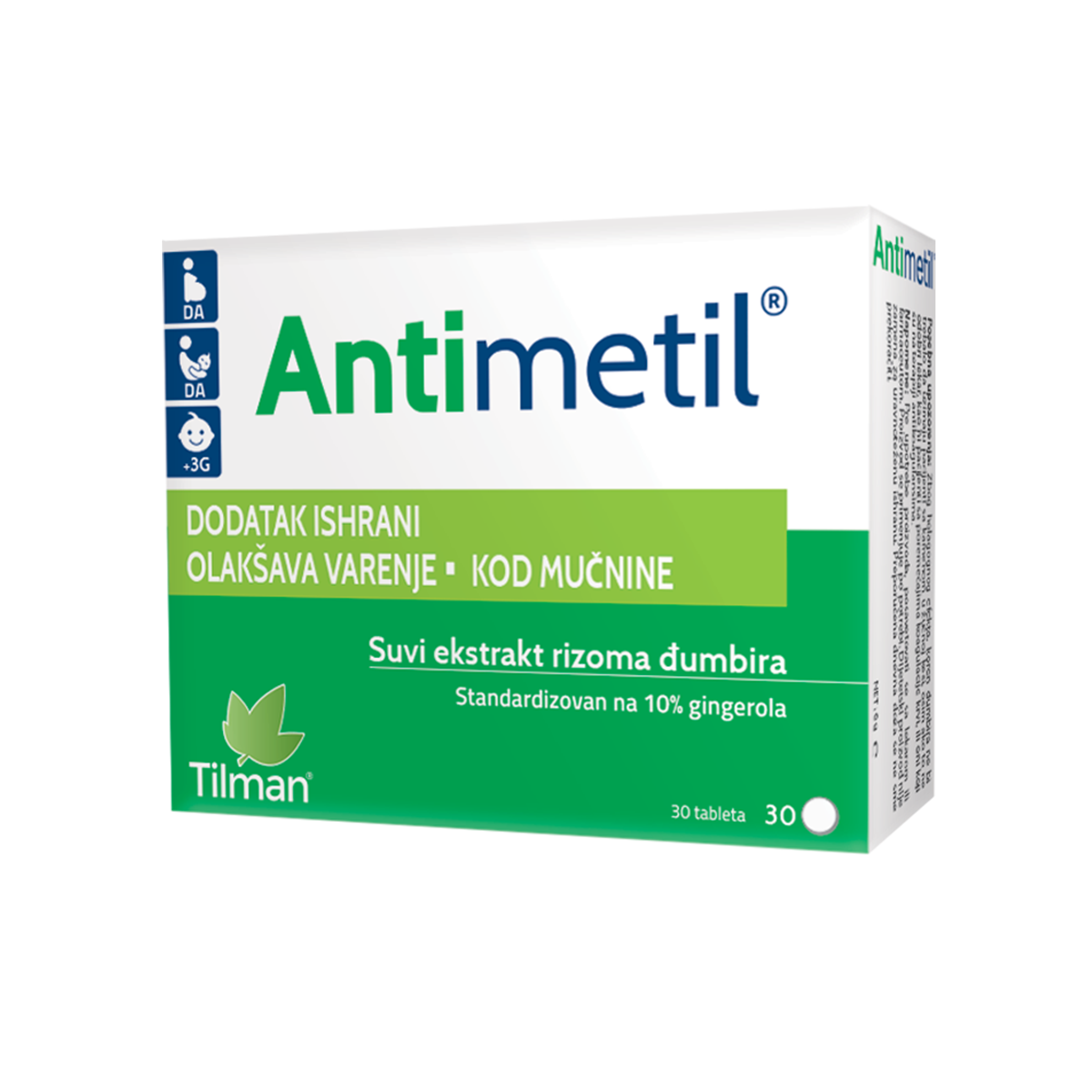 ANTIMETIL 30 tableta