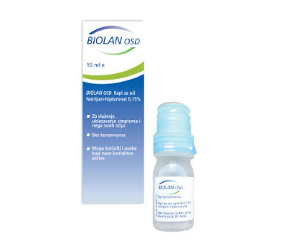 BIOLAN OSD KAPI ZA OČI 10ml 