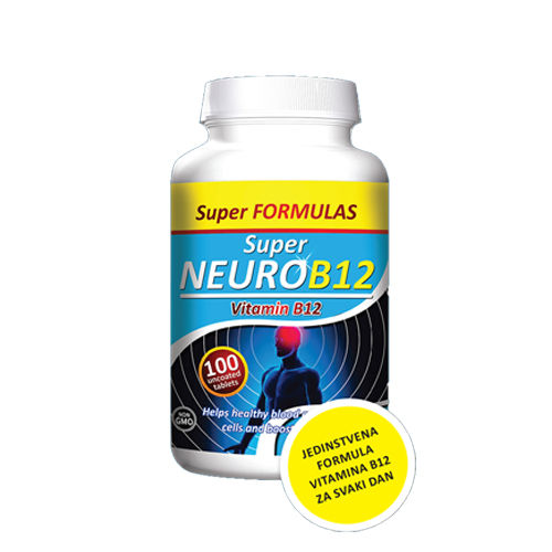 SUPER NEURO B12 100 tableta 