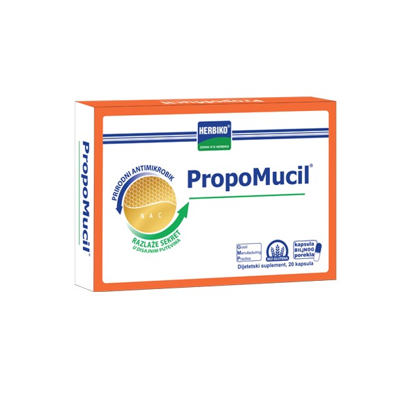 HERBIKO PROPOMUCIL 20 kapsula