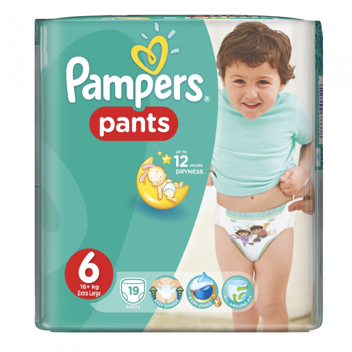 PAMPERS PANTS BR.6 19 kom. 