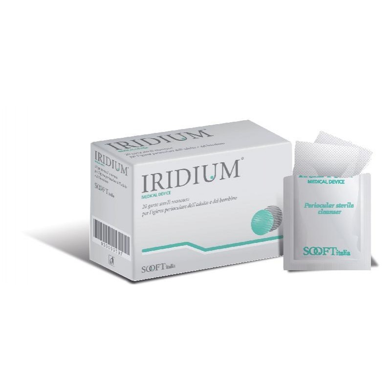 IRIDIUM GAZE ZA OČI 20 kom.