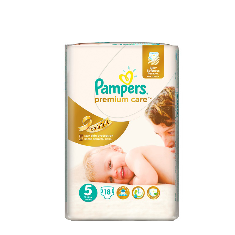 PAMPERS PELENE PREMIUM 5 18 kom.