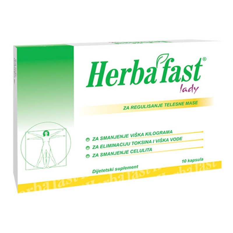 HERBAFAST LADY 10 kapsula