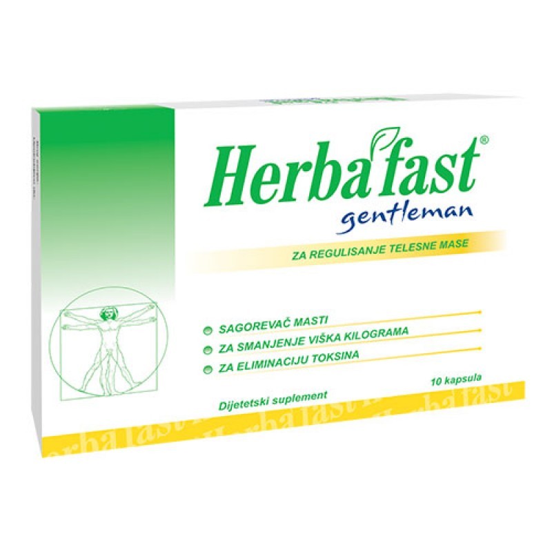 HERBAFAST GENTLEMAN 10 kapsula