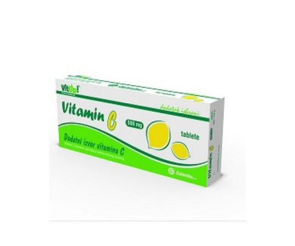 VIT UP VITAMIN C TABLETE 20x500mg 