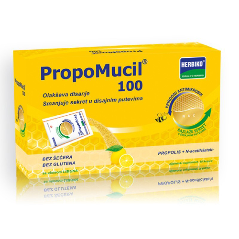 PROPOMUCIL 100 granule