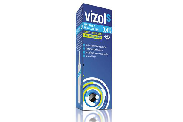 VIZOL S KAPI ZA OČI 0.4% 10ml 