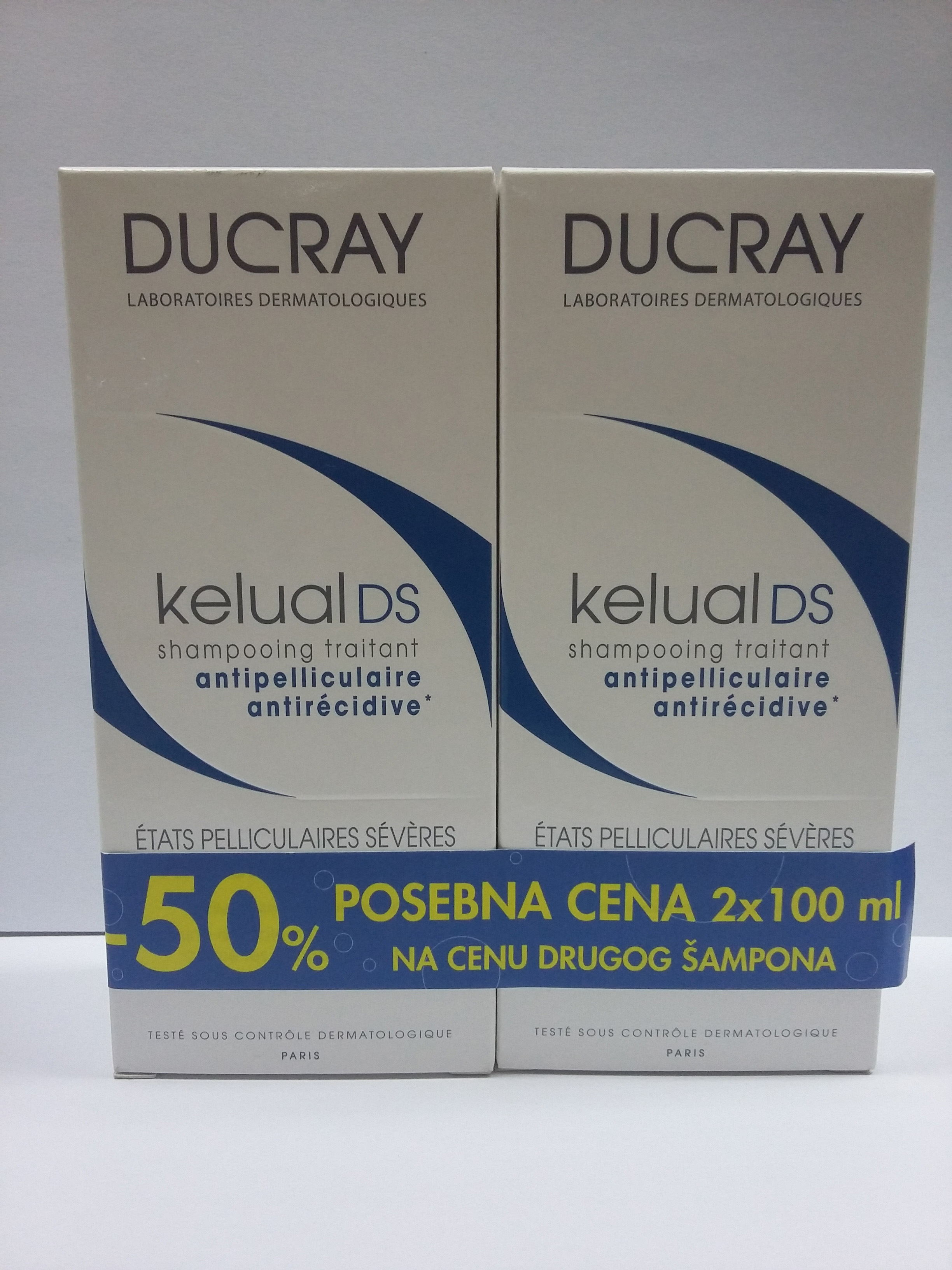 DUCRAY KELUAL DS ŠAMP.100ML DUO -50% NA DRUGI